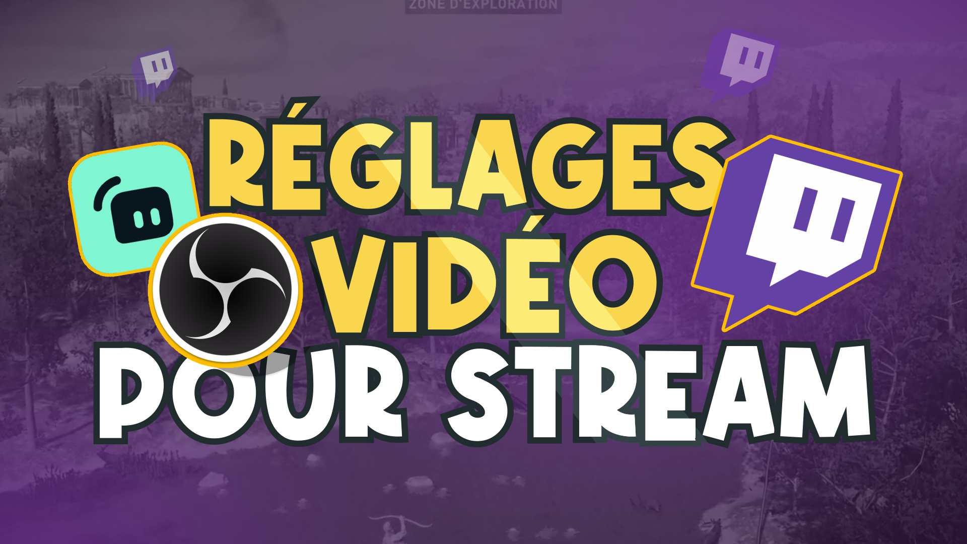 Les réglages vidéo pour bien commencer le streaming